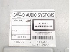 Recambio de radio / cd para ford fiesta (cbk) referencia OEM IAM M113632 6S61-18C815-AF 