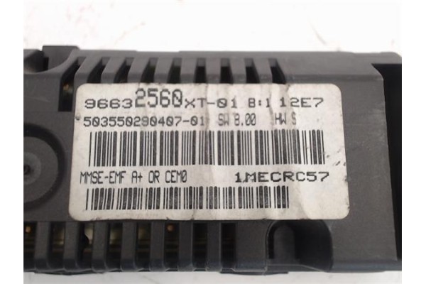 Recambio de reloj horario para citroen c2 referencia OEM IAM 96632560XT 503550290407-01 