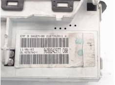 Recambio de reloj horario para peugeot 206 referencia OEM IAM 9650242977 21673628 