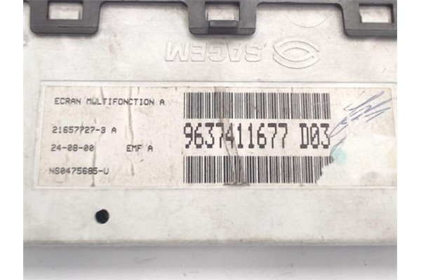 Recambio de reloj horario para citroen xsara berlina referencia OEM IAM 9637411677 21657727-3A 
