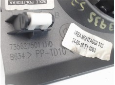 Recambio de rejilla entrada de aire para fiat 500 1.2 referencia OEM IAM 735627501  