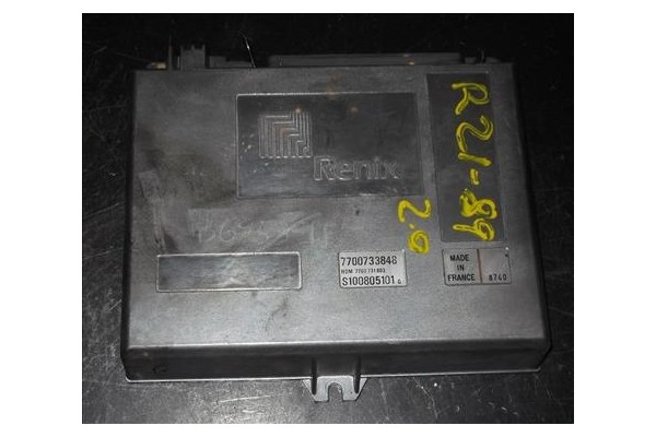 Recambio de centralita para renault 21 sedán (l48_) 2.0 (l48r) referencia OEM IAM 77007338487700731803 S100805101G RENIX 
