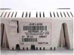 Recambio de reloj horario para citroen c5 berlina referencia OEM IAM 9657882880 1024777-04 