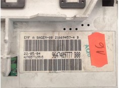 Recambio de reloj horario para peugeot 206 referencia OEM IAM 9647409777 21669457-4B 