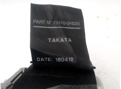 Recambio de cinturon seguridad trasero izquierdo para citroen c1 1.2 feel referencia OEM IAM B0008723XX  