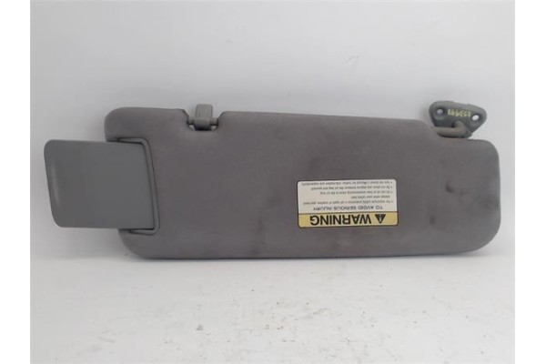 Recambio de parasol izquierdo para kia carnival 2.9 td referencia OEM IAM 1K54A69270A64  