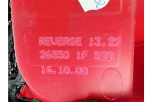 Recambio de piloto trasero derecho para nissan micra (k11) referencia OEM IAM 265501F500  
