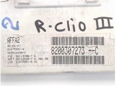 Recambio de reloj horario para renault clio iii referencia OEM IAM 8200307273C AFFA2/21675991-6 