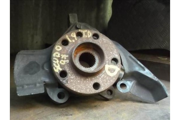 Recambio de mangueta delantero derecha para fiat scudo furgón (220l) 1.9 td referencia OEM IAM   