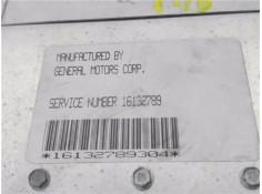 Recambio de centralita para opel kadett e 1.6 i referencia OEM IAM 16132789  