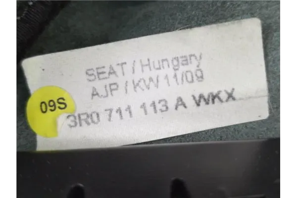 Recambio de pomo palanca cambio para seat exeo st (3r5) 2.0 reference referencia OEM IAM 3R0711113A  