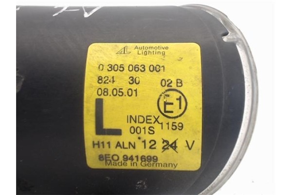 Recambio de faro antiniebla izquierdo para audi a4 avant (b5) referencia OEM IAM 8243002b 0305063001 