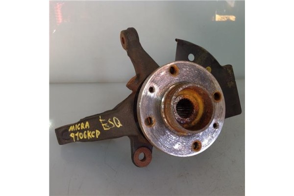 Recambio de mangueta delantero izquierda para nissan micra v (k14)(2017) 1.5 acenta [1,5 ltr. - 66 kw dci turbodiesel cat] refer