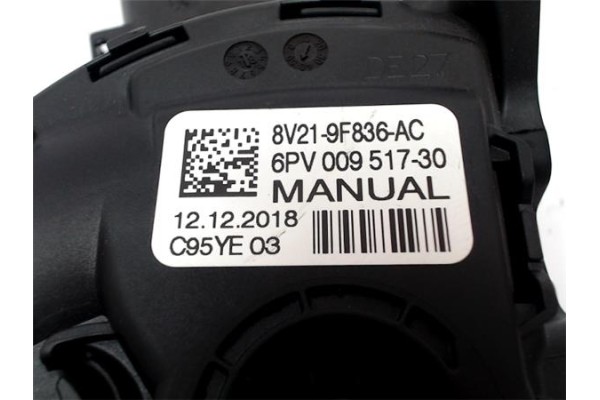 Recambio de pedal acelerador para ford fiesta vi 1.4 tdci referencia OEM IAM 8V219F936 6PV00951730 