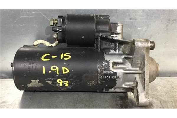 Recambio de motor arranque para citroen c 15 1.8 d referencia OEM IAM  0001110017 