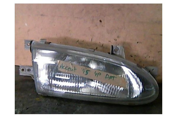 Recambio de faro delantero izquierdo para hyundai accent (x3) 1.5 i 12v referencia OEM IAM   