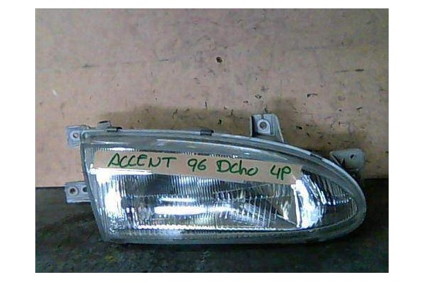 Recambio de faro delantero dcho para hyundai accent (x3) 1.5 i 12v referencia OEM IAM   