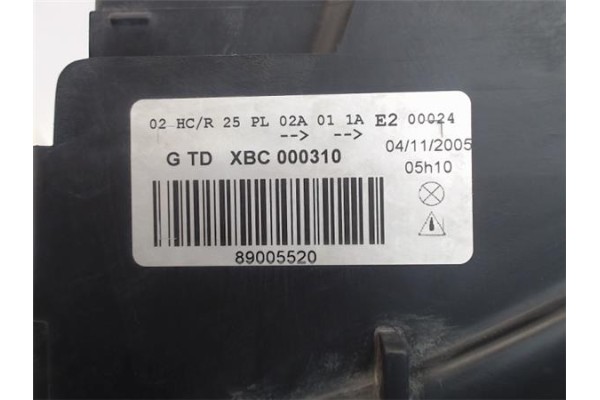 Recambio de faro delantero izquierdo para land rover freelander (ln) 2.0 di referencia OEM IAM XBC000310 XBC500350 