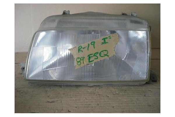 Recambio de faro delantero izquierdo para renault r 19 berl. con portón (b/c53) referencia OEM IAM 7700786605  