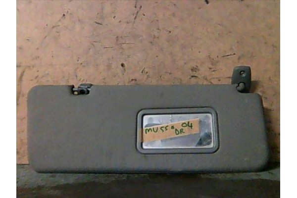 Recambio de parasol derecho para ssangyong musso (1996 ) 2.9 d referencia OEM IAM   