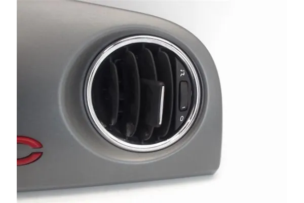 Recambio de embellecedor consola salpicadero para fiat 500 1.2 referencia OEM IAM 735619848  