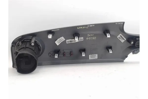 Recambio de embellecedor consola salpicadero para fiat 500 1.2 referencia OEM IAM 735619848  