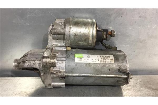 Recambio de motor arranque para fiat iii fiorino (225) 1.3 d multijet referencia OEM IAM 518102660 D6G32 