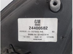 Recambio de retrovisor derecho para opel combo (corsa c) referencia OEM IAM 24400682  