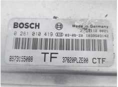 Recambio de centralita para honda civic vi hatchback (eu_, ep_) 1.7 ctdi referencia OEM IAM 8973155088 0281010419 