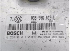 Recambio de centralita para volkswagen golf iv berlina (1j1) 1.9 tdi referencia OEM IAM 038906012L 0281010112 