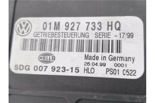 Recambio de centralita para volkswagen golf iv berlina (1j1) 1.9 tdi referencia OEM IAM 01M927733HQ 5DG00792315 
