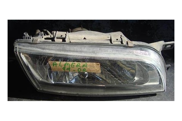 Recambio de faro delantero dcho para nissan almera (n15) 1.4 referencia OEM IAM 260102N325 260102N 