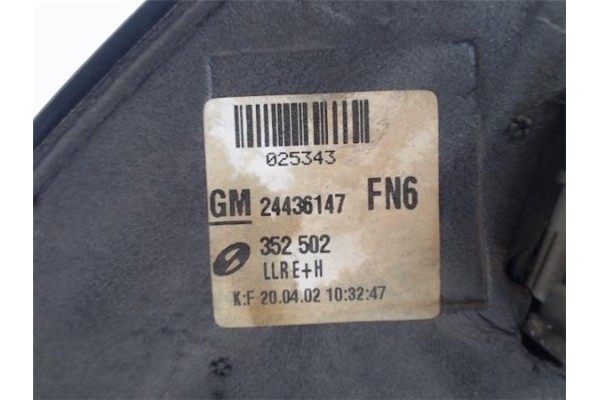Recambio de retrovisor electrico derecho para opel vectra c berlina referencia OEM IAM 24436147FN6  