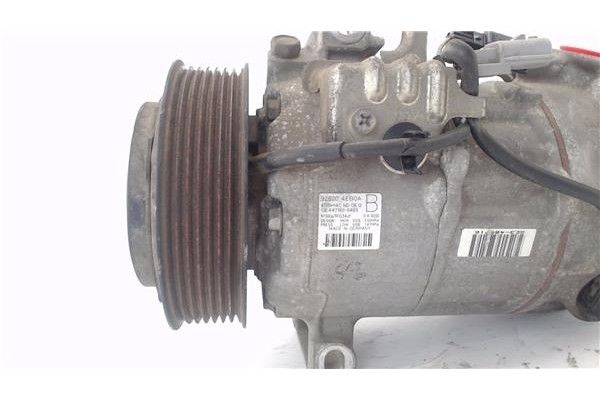 Recambio de compresor aire acond. para renault scenic iii (jz) 1.2 grand expression referencia OEM IAM 926004EB0A  