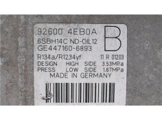 Recambio de compresor aire acond. para renault scenic iii (jz) 1.2 grand expression referencia OEM IAM 926004EB0A  