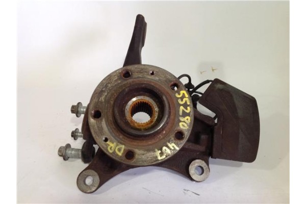 Recambio de mangueta delantero derecha para peugeot 407 (2004) 1.6 confort [1,6 ltr. - 80 kw hdi fap cat (9hz / dv6ted4)] refere