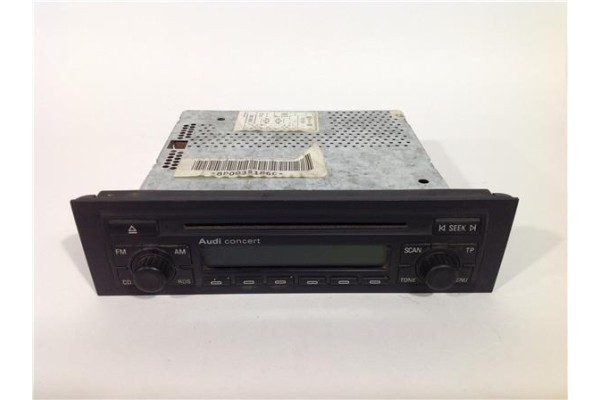 Recambio de radio / cd para audi a3 sportback (8p)(2004) 2.0 tdi ambiente (dpf) [2,0 ltr. - 103 kw tdi] referencia OEM IAM 8P003