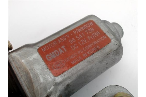Recambio de mecanismo elevalunas delantero derecho para daewoo kalos 1.4 sport referencia OEM IAM 96541738  