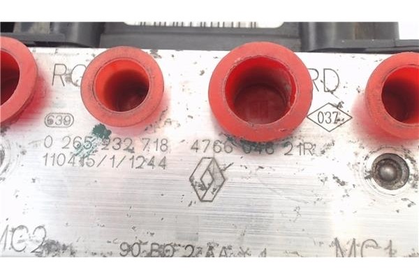 Recambio de nucleo abs para dacia sandero i 1.6 ambiance referencia OEM IAM 265232718 476604621R 