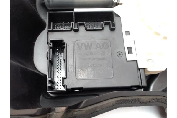 Recambio de mecanismo elevalunas delantero izquierdo para seat leon (1p1) 1.9 tdi referencia OEM IAM 1P0837401M 1T0959701AD 