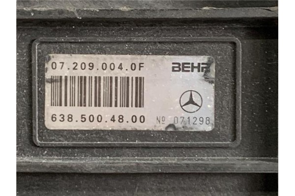 Recambio de electroventilador para mercedes-benz vito furgón (638) 2.2 110 cdi  (638.094) referencia OEM IAM A6385001093 A000505