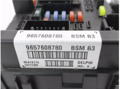 Recambio de caja fusibles/rele para peugeot 206 1.6 xs referencia OEM IAM 9657608780  