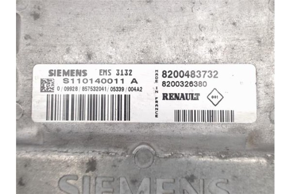 Recambio de centralita para dacia logan 1 express referencia OEM IAM 8200483732/8200326380 S1104140011A 