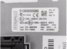 Recambio de caja fusibles/rele para peugeot bipper 1.4 básico referencia OEM IAM 1368890080  