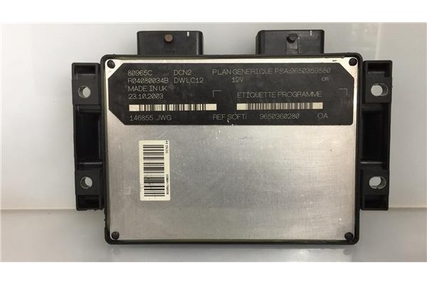 Recambio de centralita para citroen berlingo (1996) 1.9 d (mfwjz) referencia OEM IAM 9650359580 R04080034B 
