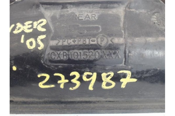 Recambio de maneta exterior delantero derecha para land rover freelander (ln) 2.0 di referencia OEM IAM CXB101520  