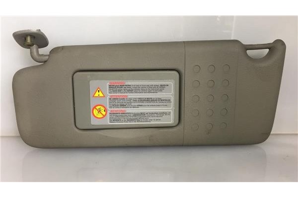 Recambio de parasol izquierdo para renault clio ii fase ii (b/cb0)(2001) 1.9 alize [1,9 ltr. - 59 kw dti diesel] referencia OEM 
