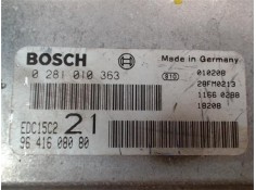 Recambio de centralita para peugeot 406 berlina (s1/s2) 2.0 hdi 110 referencia OEM IAM 9641608080 0281010363 