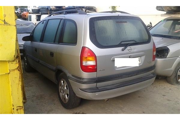 opel zafira a (1999) del año 