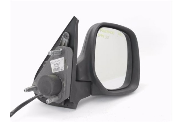 Recambio de retrovisor electrico derecho para peugeot partner combispace (5f) 1.6 hdi 75 referencia OEM IAM 96193825XT  